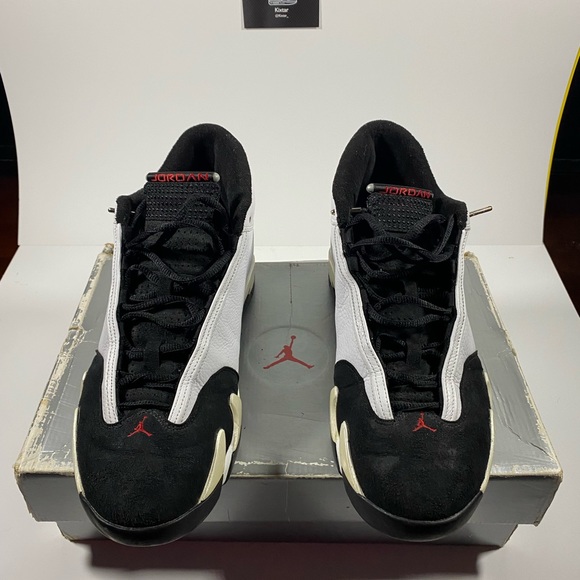 Jordan 14 Retro Black Toe ‘98 - Picture 3 of 9